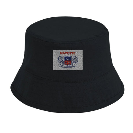 Chapeau bob mayotte coton brodé léger et respirant
