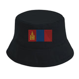 Chapeau bob mongolie coton brodé excellente respirabilité