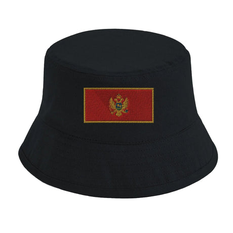 Chapeau bob monténégro coton brodé excellente respirabilité