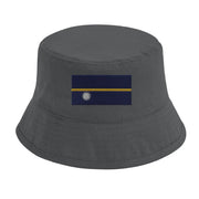 Chapeau bob nauru brodé coton excellente respirabilité