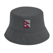 Chapeau bob népal brodé coton léger couleur tendance