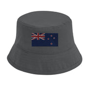 Chapeau bob nouvelle-zélande coton brodé style décontracté