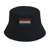 Chapeau bob pays-bas coton brodé respirant tendance
