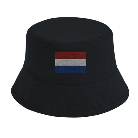 Chapeau bob pays-bas coton brodé respirant tendance