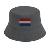 Chapeau bob pays-bas coton brodé respirant tendance