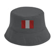 Chapeau bob pérou brodé coton léger couleur tendance