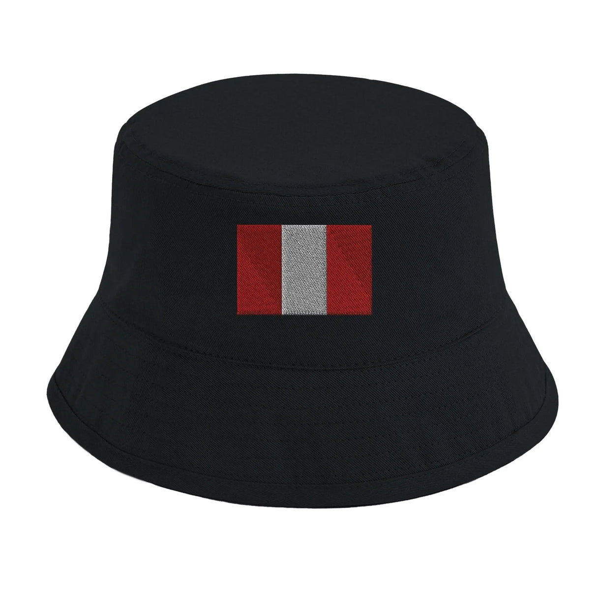 Chapeau bob pérou brodé coton léger couleur tendance