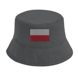Chapeau bob pologne coton brodé excellente respirabilité