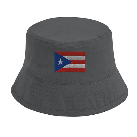 Chapeau bob porto rico coton brodé léger et respirant