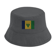 Chapeau bob saint-vincent coton brodé excellente respirabilité