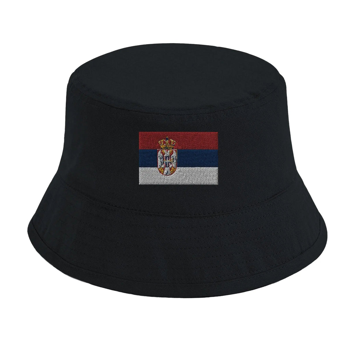 Chapeau bob serbie brodé coton excellente respirabilité