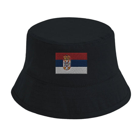 Chapeau bob serbie brodé coton excellente respirabilité