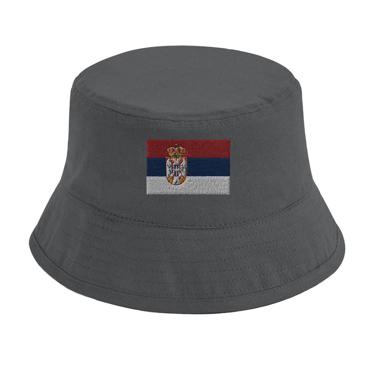 Chapeau bob serbie brodé coton excellente respirabilité