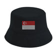 Chapeau bob singapour coton brodé excellente respirabilité