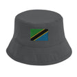 Chapeau bob tanzanie coton brodé couleurs estivales