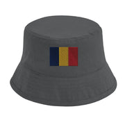 Chapeau bob tchad brodé coton excellente respirabilité