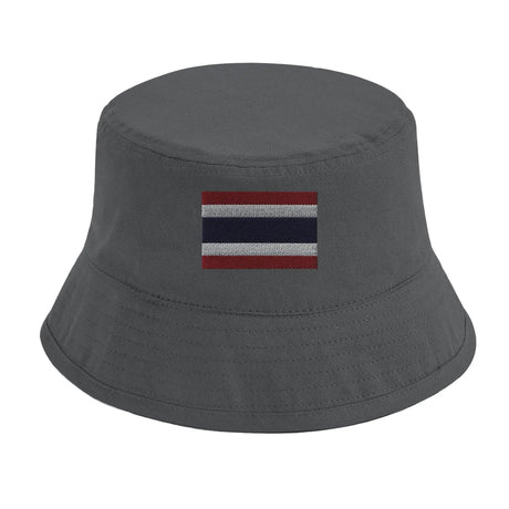 Chapeau bob thaïlande brodé coton excellente respirabilité