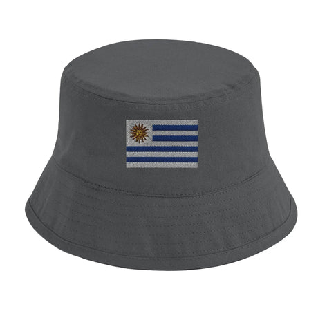 Chapeau bob uruguay coton brodé léger couleur estivale
