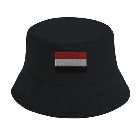 Chapeau bob yémen brodé coton léger et respirant