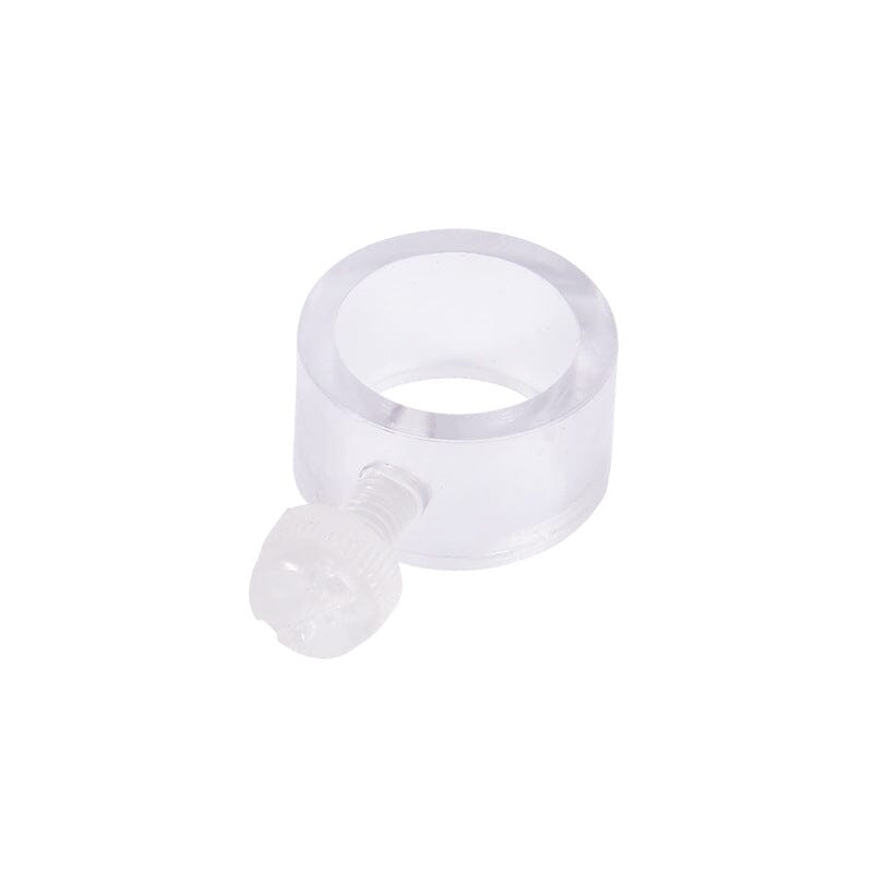 Clear Flag Pole Mounting Clip - Pixelforma