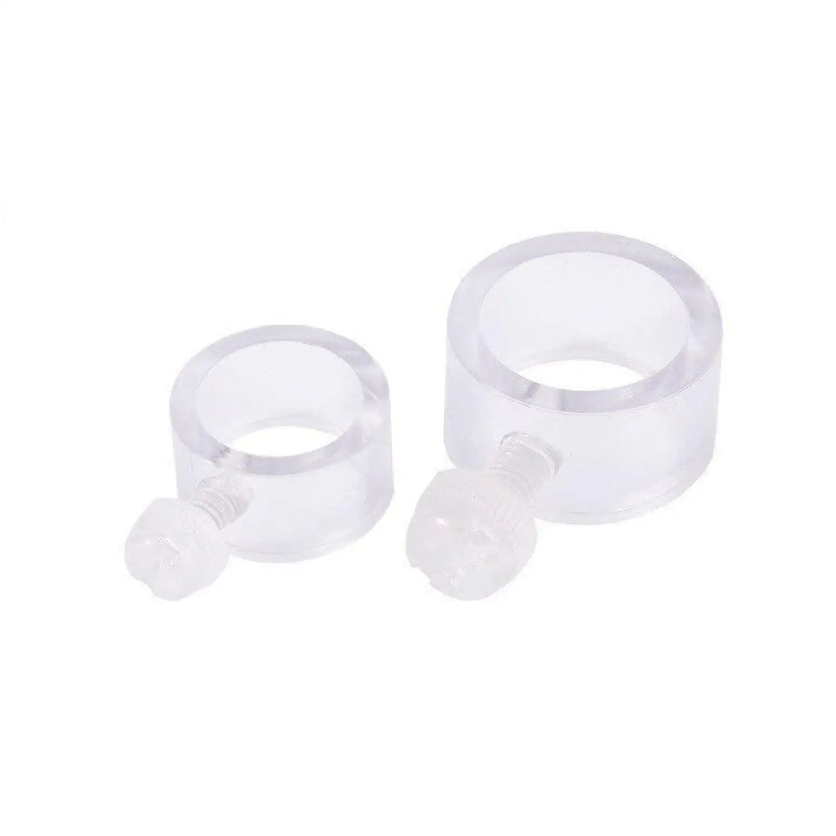 Clip de fixation transparent pour mat de drapeau - pixelforma