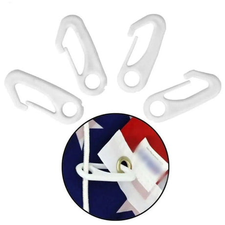 Clips pour mât de drapeau nylon résistance à l’eau france