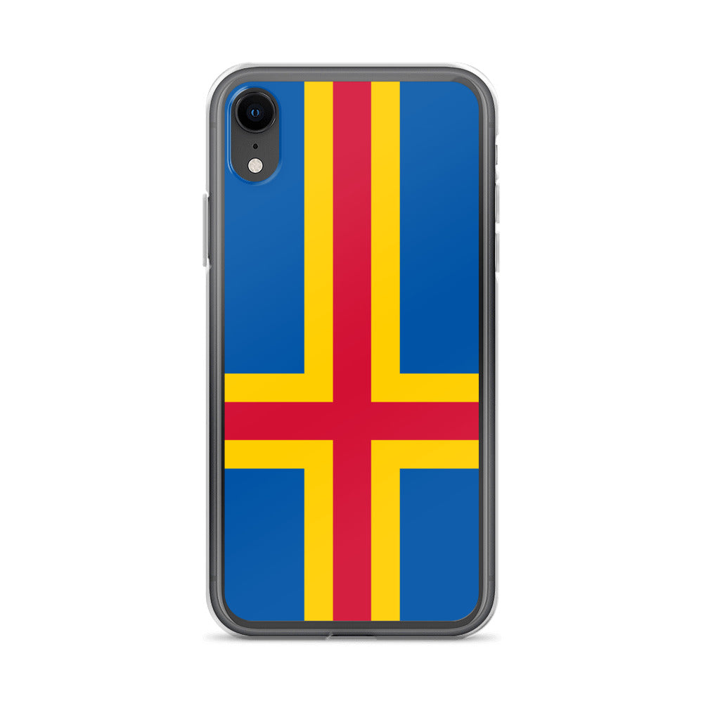 Coque de télephone drapeau åland - pixelforma