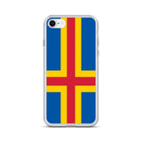 Coque de télephone drapeau åland - pixelforma