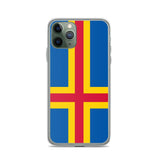 Coque de télephone drapeau åland - pixelforma