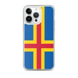 Coque de télephone drapeau åland - pixelforma