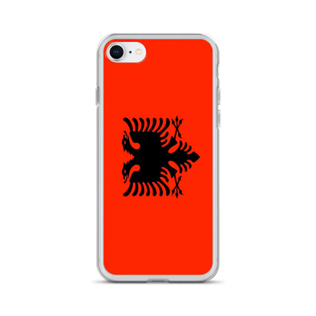 Coque de télephone drapeau albanie - pixelforma
