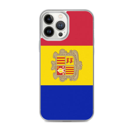 Coque de Télephone Drapeau d'Andorre - Pixelforma