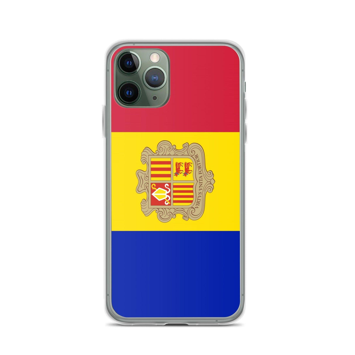 Coque de Télephone Drapeau d'Andorre - Pixelforma