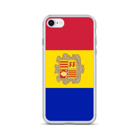 Coque de Télephone Drapeau d'Andorre - Pixelforma