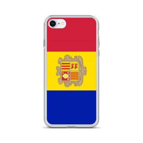 Coque de Télephone Drapeau d'Andorre - Pixelforma