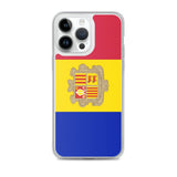 Coque de Télephone Drapeau d'Andorre - Pixelforma