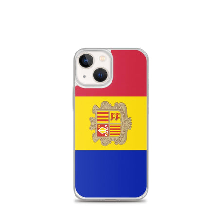 Coque de Télephone Drapeau d'Andorre - Pixelforma