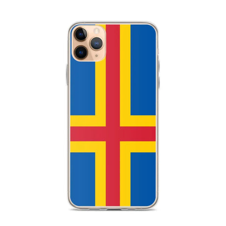 Coque de Télephone Drapeau d'Åland - Pixelforma 