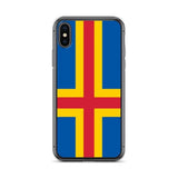 Coque de Télephone Drapeau d'Åland - Pixelforma 