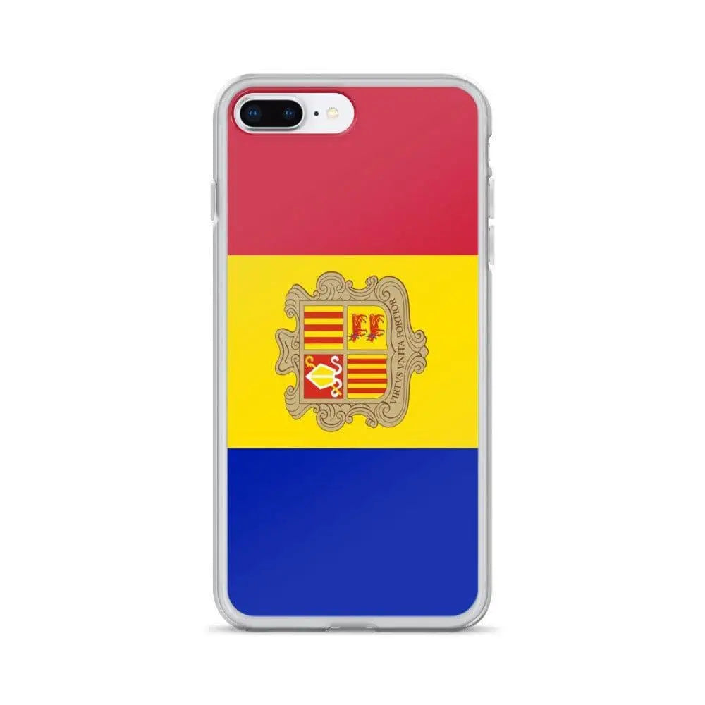 Coque de Télephone Drapeau d'Andorre - Pixelforma 