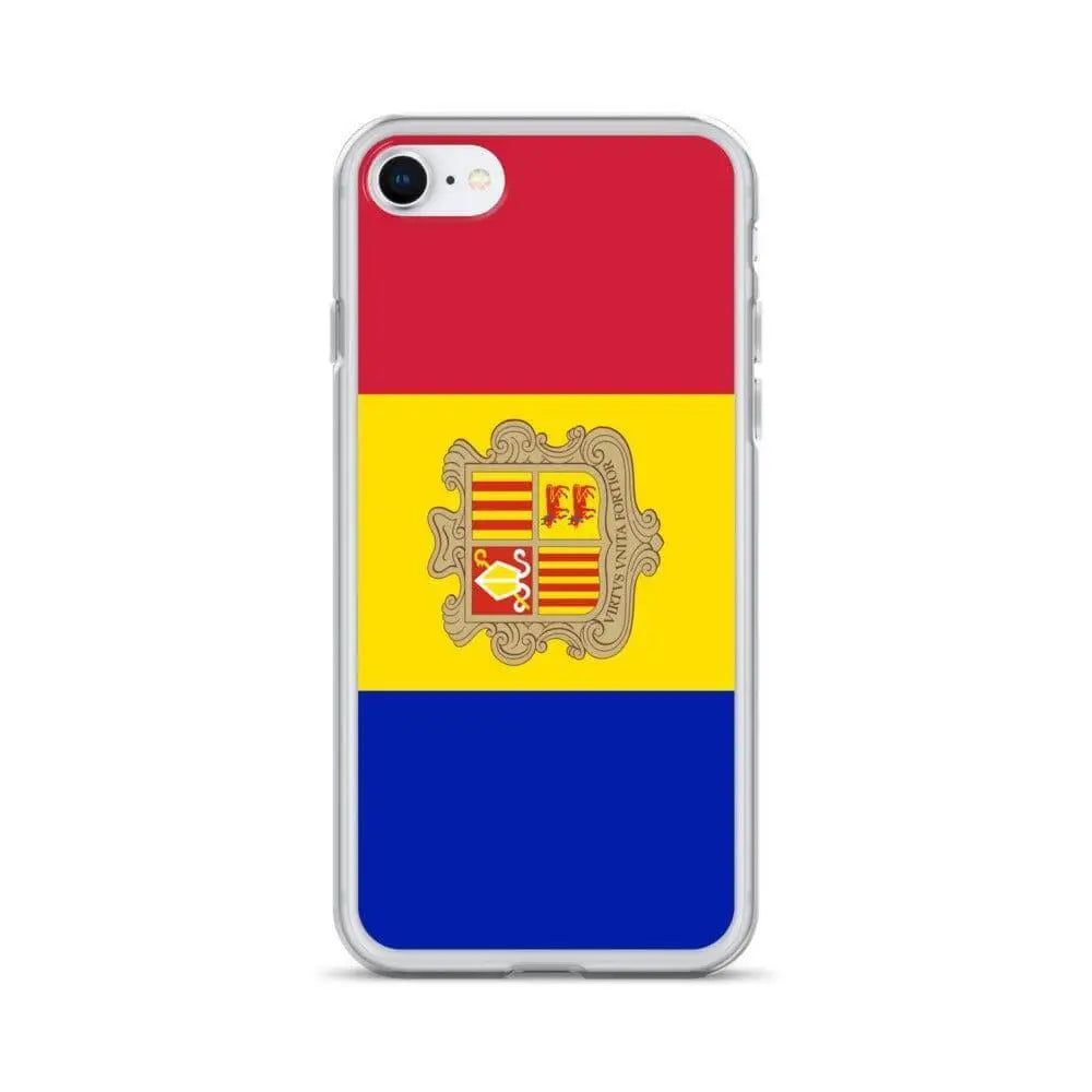 Coque de Télephone Drapeau d'Andorre - Pixelforma 