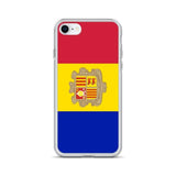 Coque de Télephone Drapeau d'Andorre - Pixelforma 