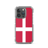 Coque de télephone drapeau danemark - pixelforma