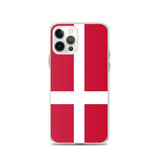 Coque de télephone drapeau danemark - pixelforma