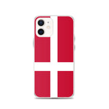 Coque de télephone drapeau danemark - pixelforma