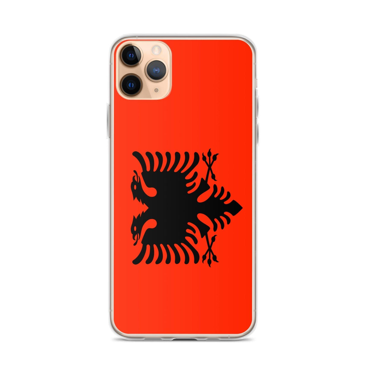 Coque de Télephone Drapeau de l'Albanie - Pixelforma