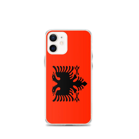 Coque de Télephone Drapeau de l'Albanie - Pixelforma