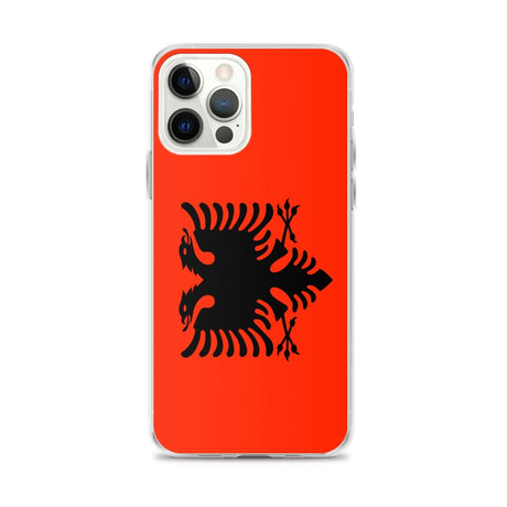 Coque de Télephone Drapeau de l'Albanie - Pixelforma