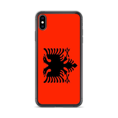 Coque de Télephone Drapeau de l'Albanie - Pixelforma