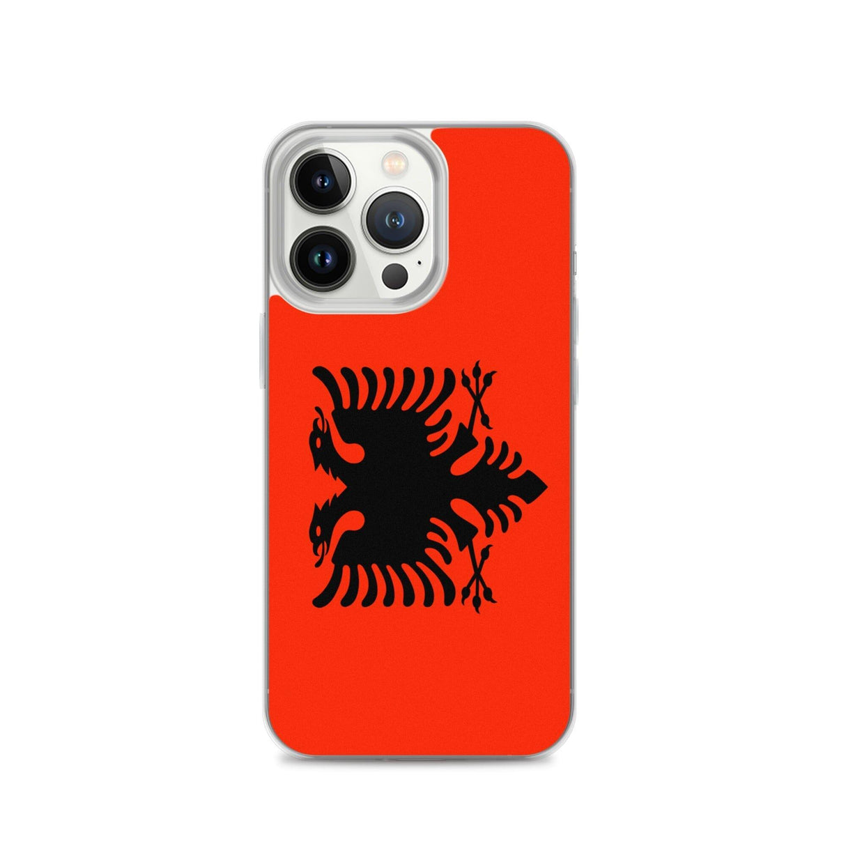 Coque de Télephone Drapeau de l'Albanie - Pixelforma